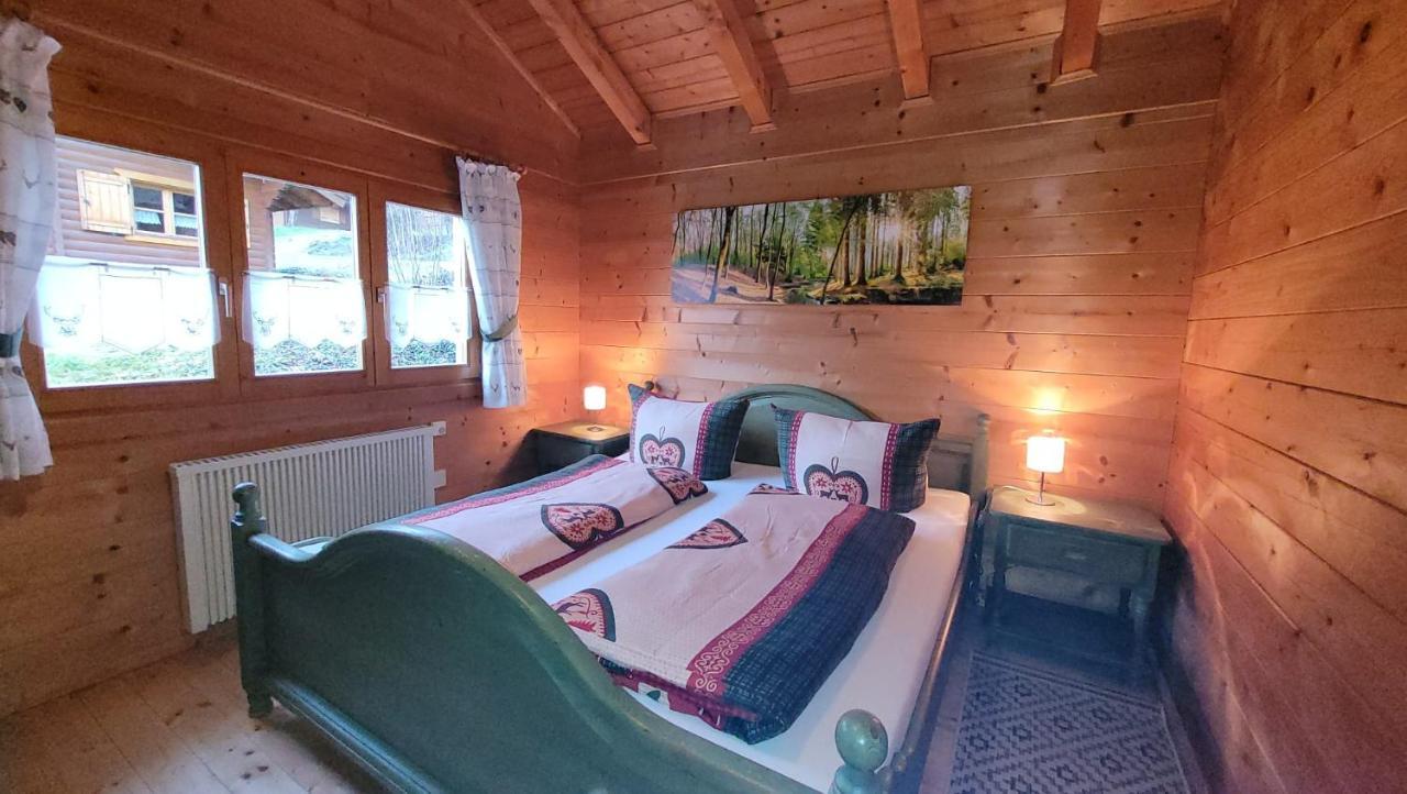 Ferienhaus Chalet Blockhaus Bayern Stamsried ภายนอก รูปภาพ